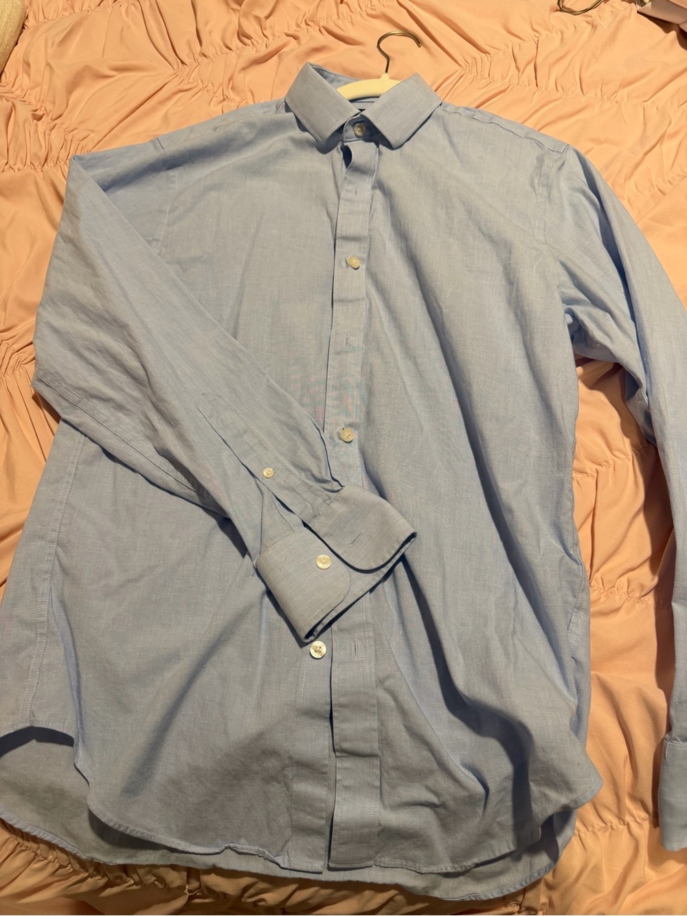 J. Crew Men's Light Blue Dress Shirt